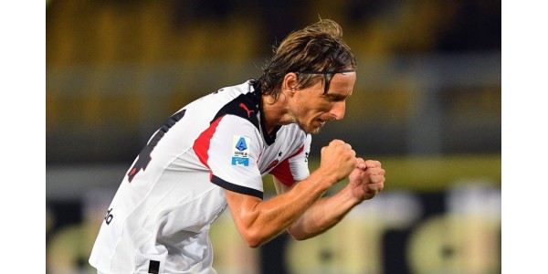 Luka Modrić pitää hallussaan Serie A:n vanhimman syötön antaneen keskikenttäpelaajan ennätystä